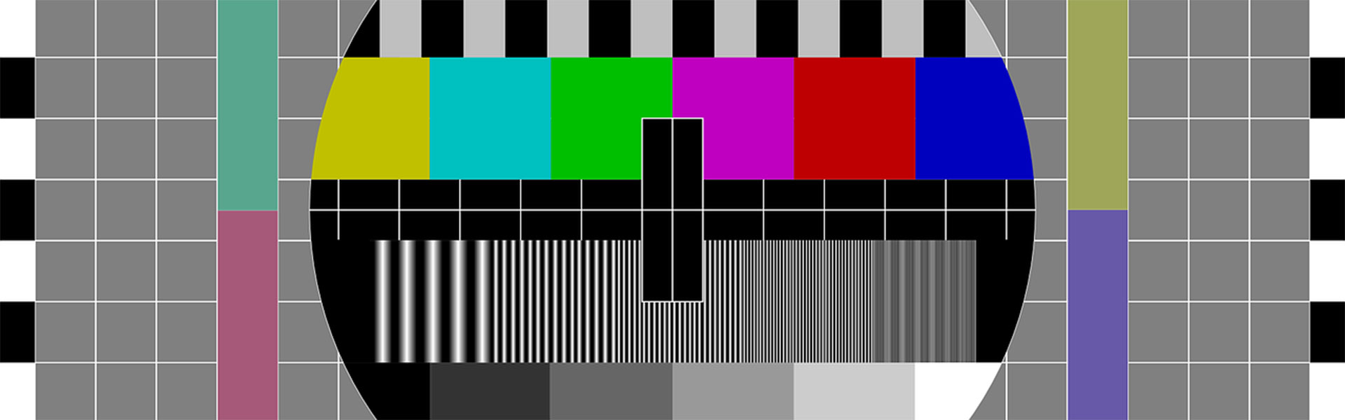Testbild Farbfernseher