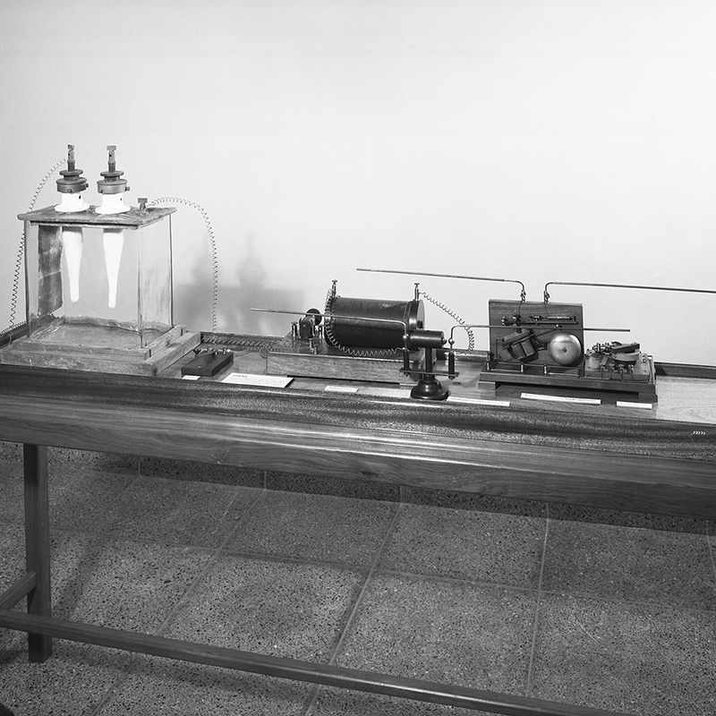 Foto des ersten Telemobiloskops  